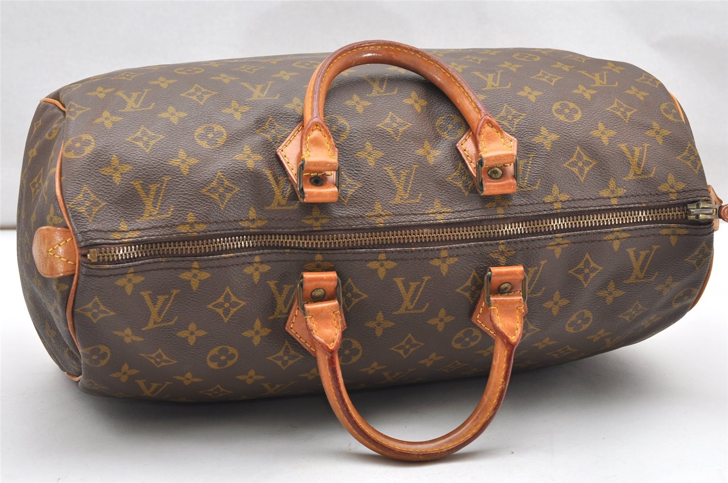 Authentic Louis Vuitton Monogram Speedy 40 Hand Boston Bag Old Model LV 3023K