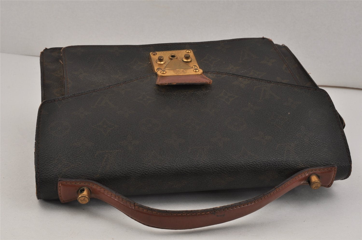 Authentic Louis Vuitton Monogram Monceau 2Way Shoulder Hand Bag M51185 LV 3024K