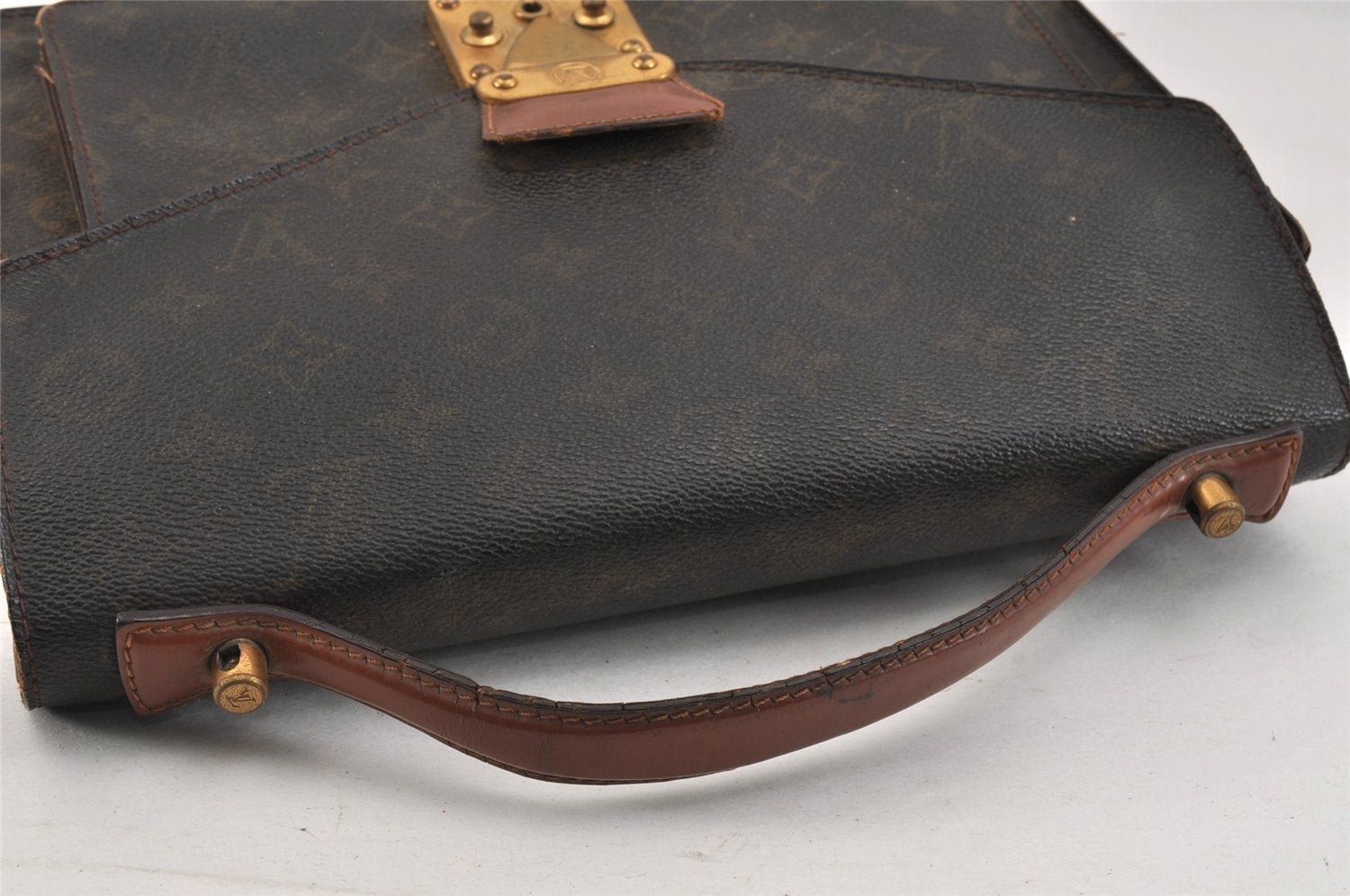 Authentic Louis Vuitton Monogram Monceau 2Way Shoulder Hand Bag M51185 LV 3024K