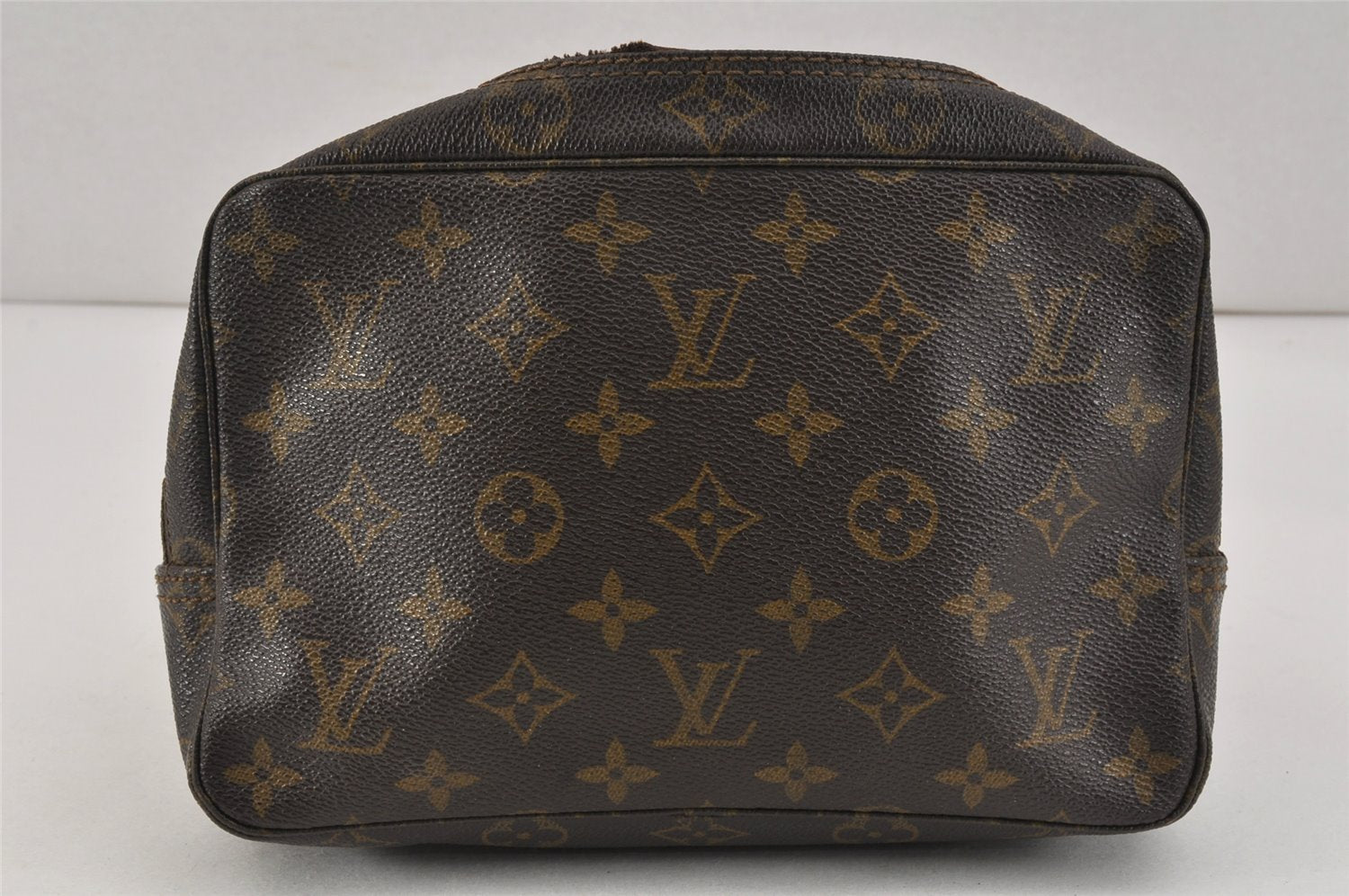 Auth Louis Vuitton Monogram Trousse Toilette 23 Clutch Bag M47524 Junk 3025K