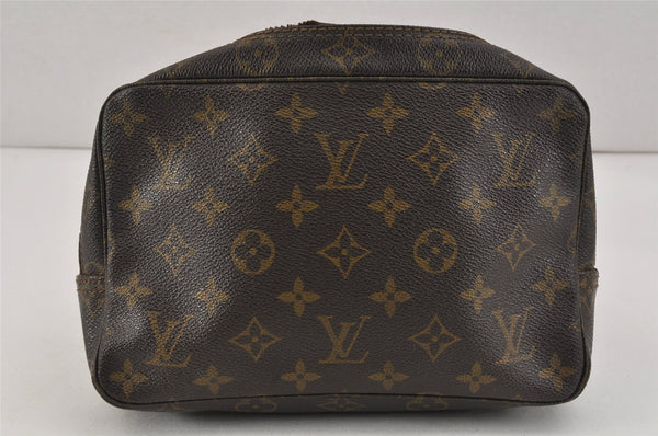 Auth Louis Vuitton Monogram Trousse Toilette 23 Clutch Bag M47524 Junk 3025K