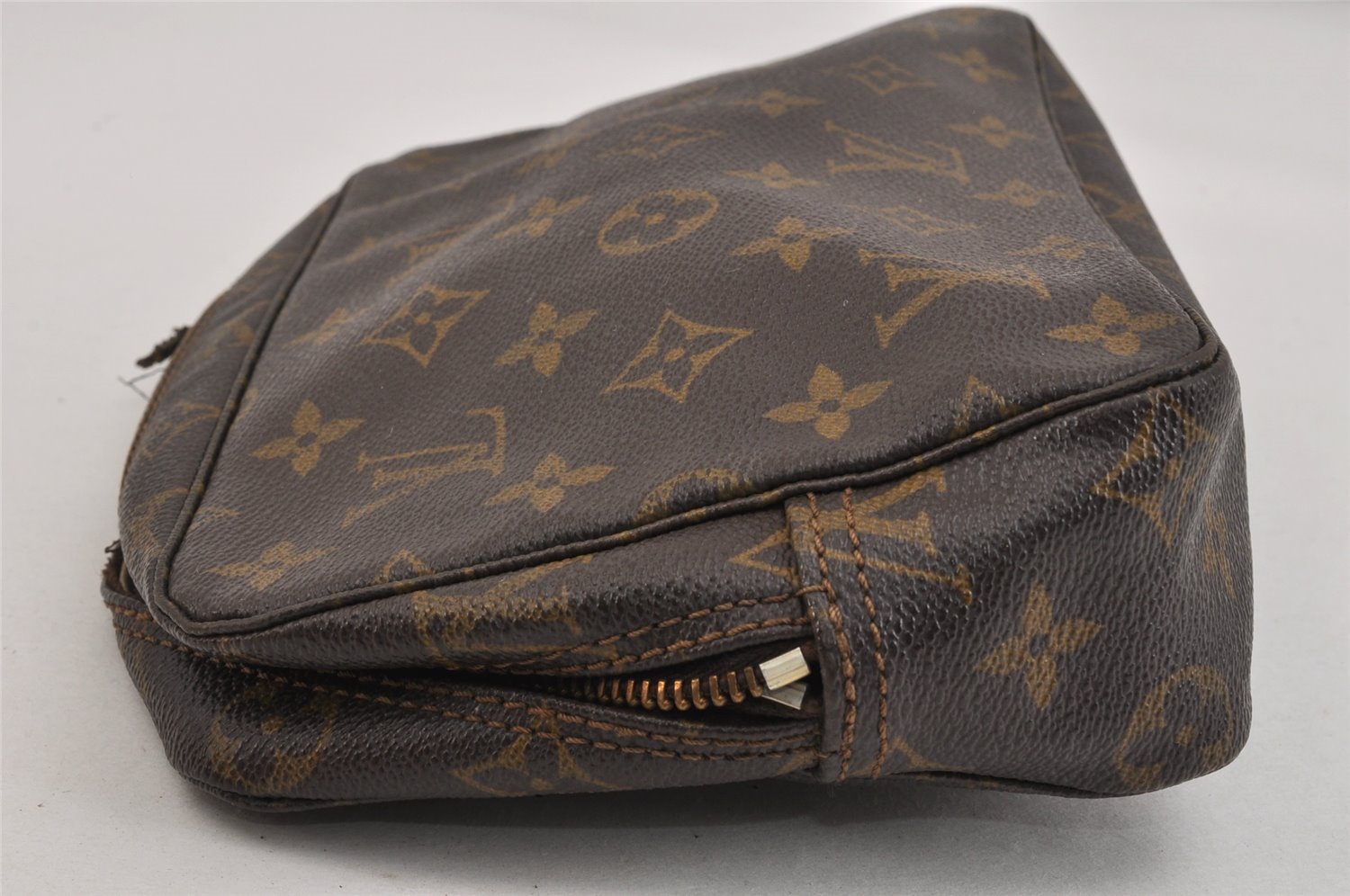 Auth Louis Vuitton Monogram Trousse Toilette 23 Clutch Bag M47524 Junk 3025K