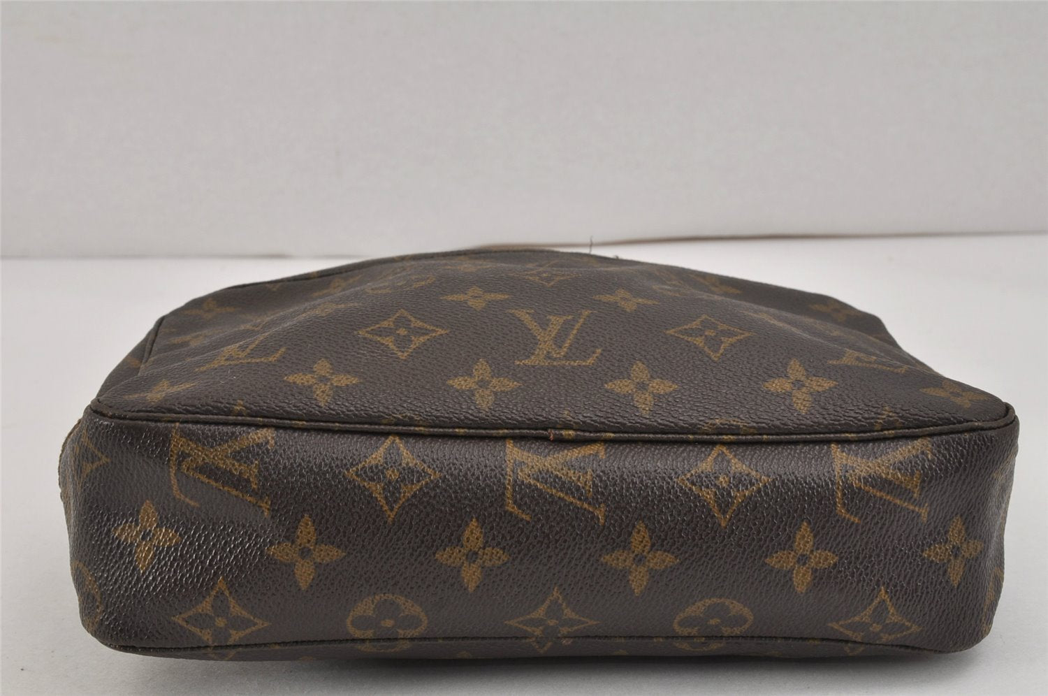 Auth Louis Vuitton Monogram Trousse Toilette 23 Clutch Bag M47524 Junk 3025K