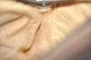 Authentic GUCCI Web Sherry Line Shoulder Cross Bag GG PVC Leather Brown 3026I