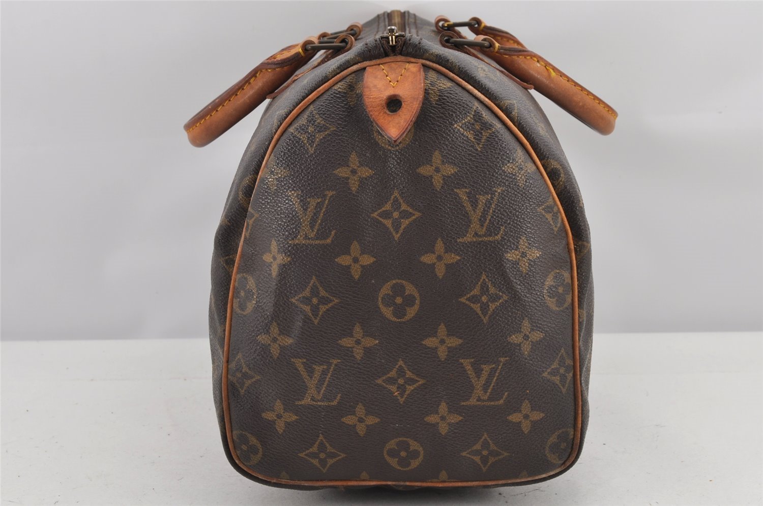 Authentic Louis Vuitton Monogram Speedy 30 Hand Boston Bag M41526 Junk 3026K