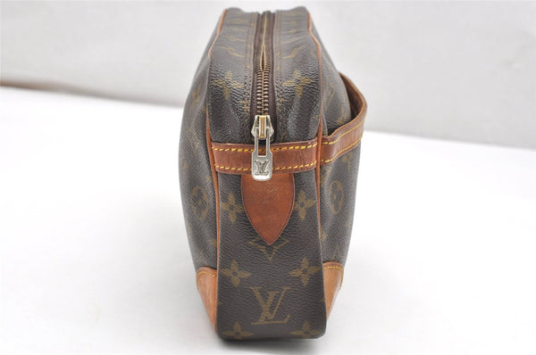 Authentic Louis Vuitton Monogram Compiegne 28 Clutch Hand Bag M51845 LV 3027K