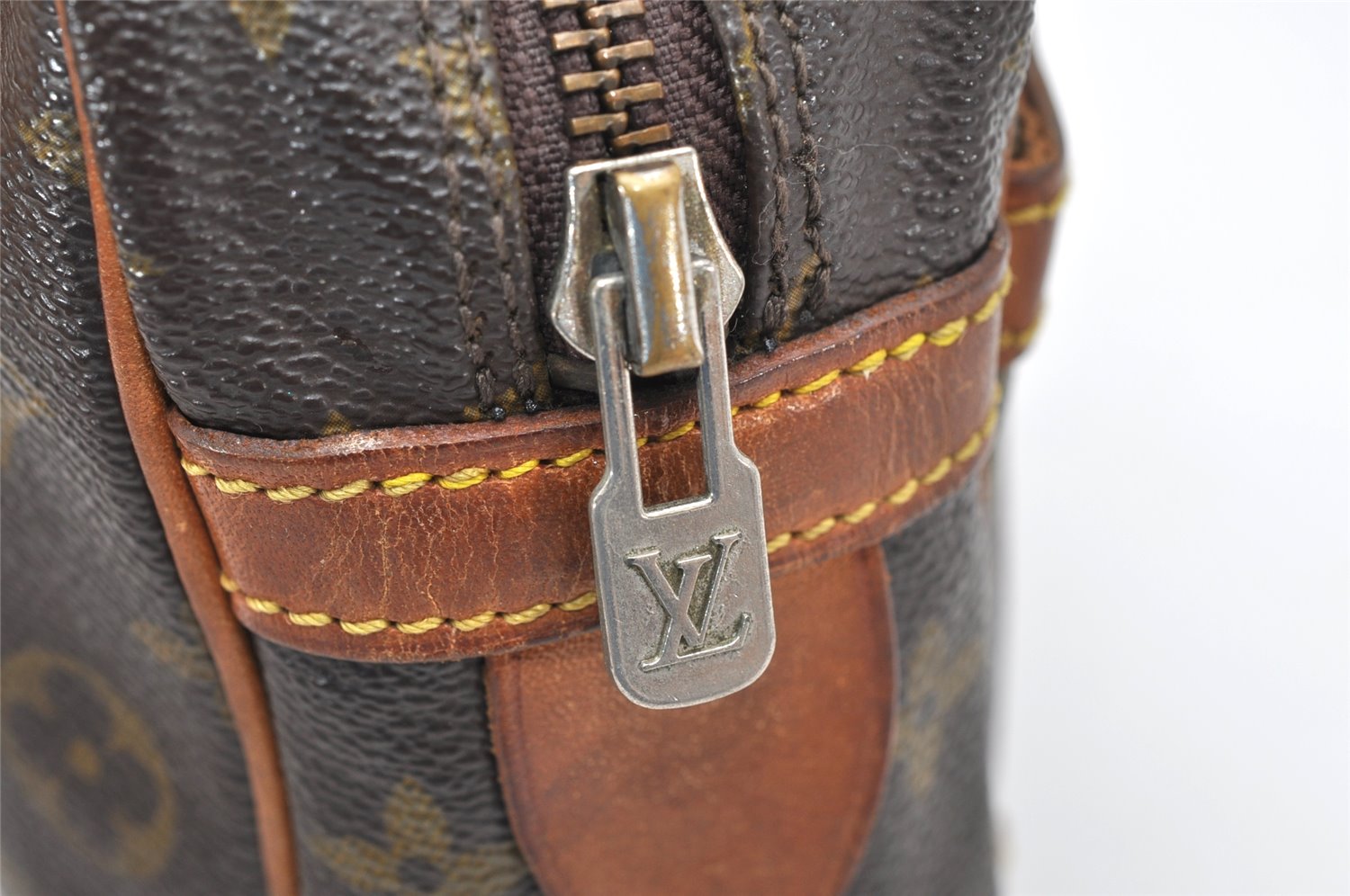 Authentic Louis Vuitton Monogram Compiegne 28 Clutch Hand Bag M51845 LV 3027K