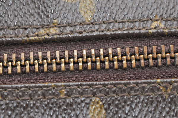 Authentic Louis Vuitton Monogram Compiegne 28 Clutch Hand Bag M51845 LV 3027K