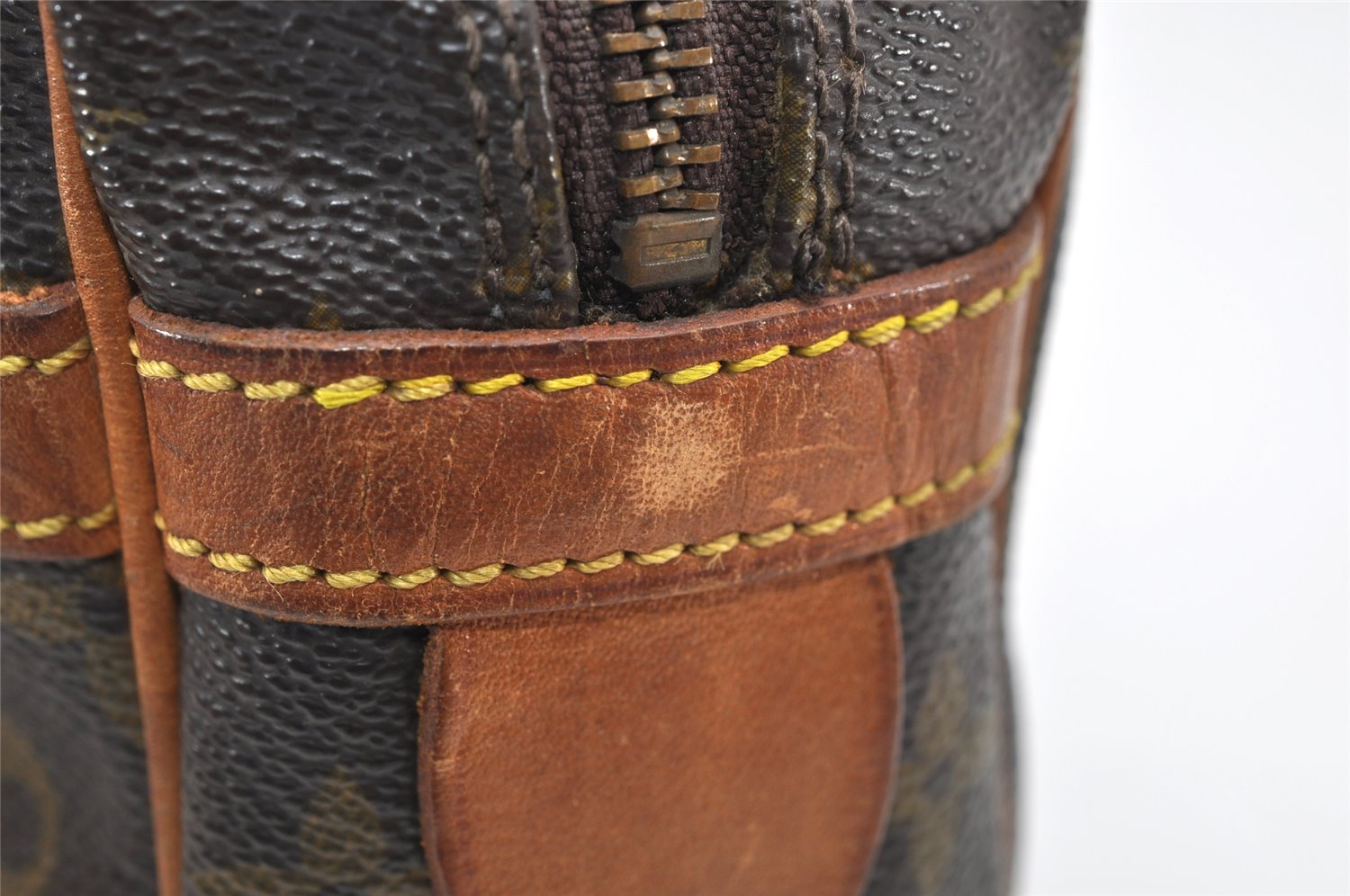 Authentic Louis Vuitton Monogram Compiegne 28 Clutch Hand Bag M51845 LV 3027K