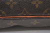 Authentic Louis Vuitton Monogram Compiegne 28 Clutch Hand Bag M51845 LV 3027K
