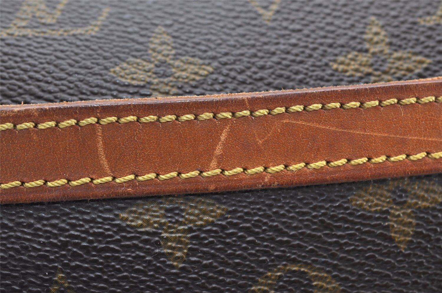 Authentic Louis Vuitton Monogram Compiegne 28 Clutch Hand Bag M51845 LV 3027K