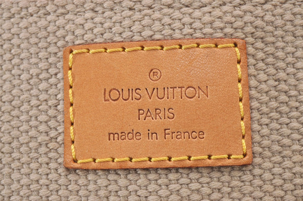 Auth Louis Vuitton Antigua Buzas PM Shoulder Cross Bag Beige Red M40041 LV 3028I