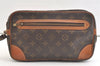 Authentic Louis Vuitton Monogram Marly Dragonne GM M51825 Clutch Bag Junk 3028K