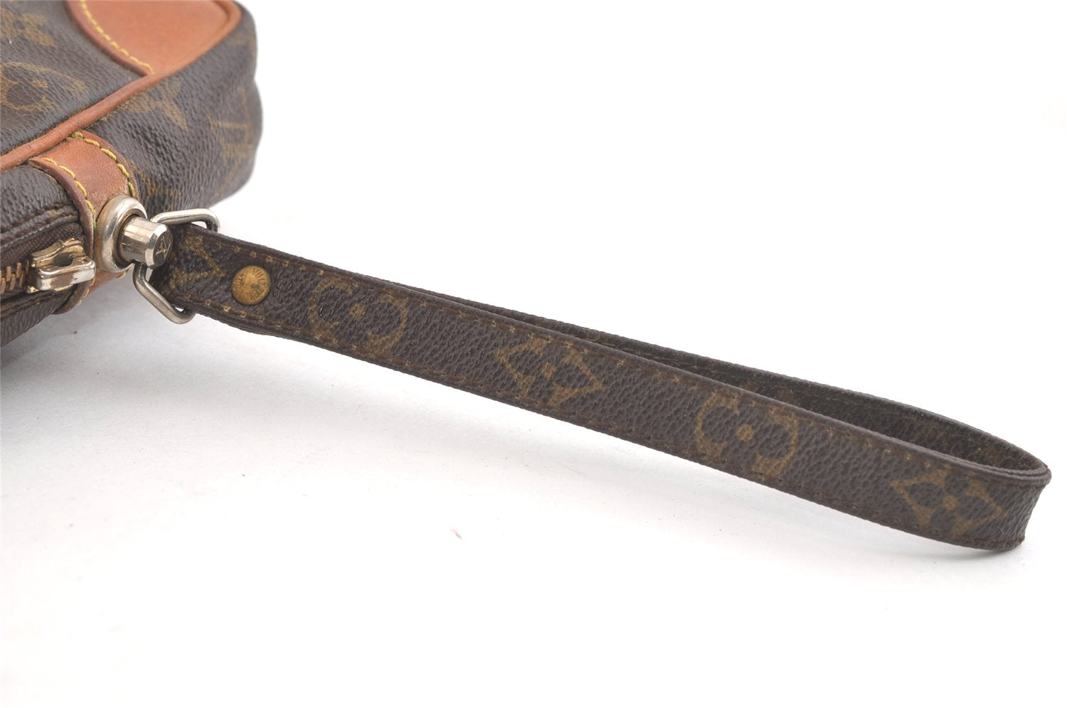 Authentic Louis Vuitton Monogram Marly Dragonne GM M51825 Clutch Bag Junk 3028K