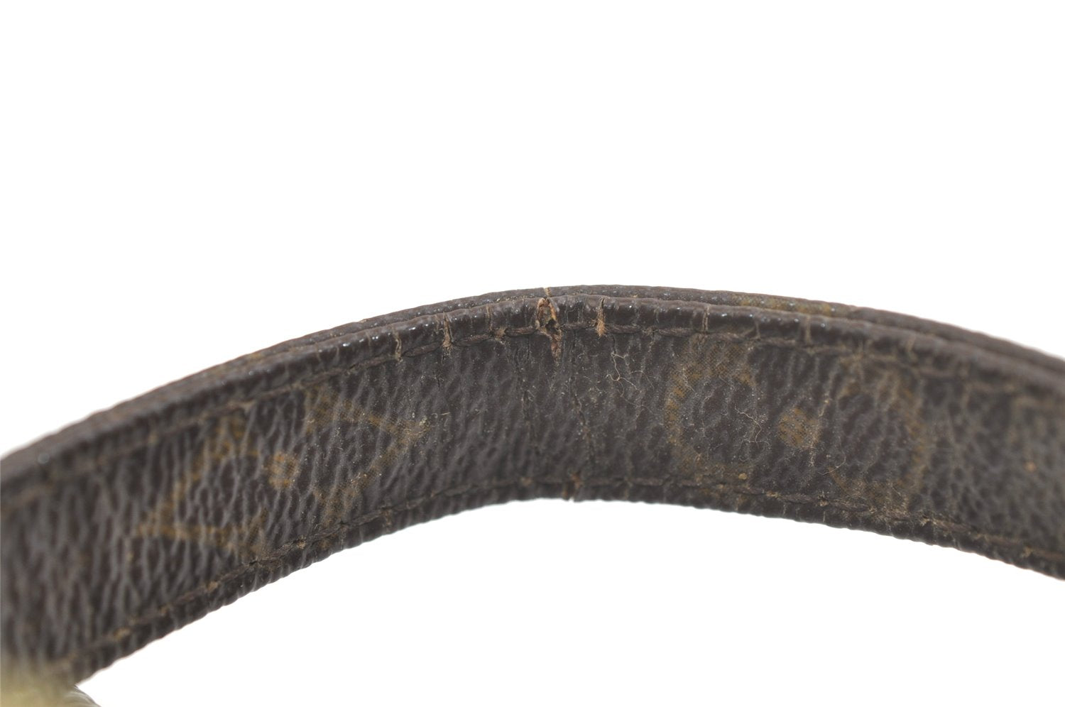 Authentic Louis Vuitton Monogram Marly Dragonne GM M51825 Clutch Bag Junk 3028K