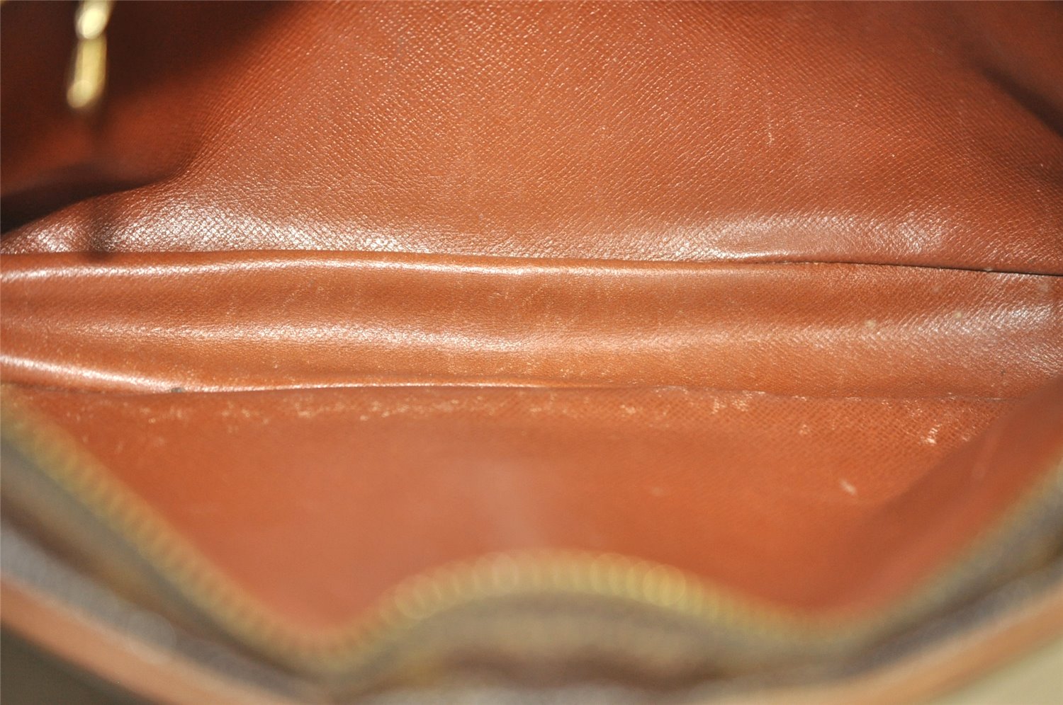 Authentic Louis Vuitton Monogram Marly Dragonne GM M51825 Clutch Bag Junk 3028K