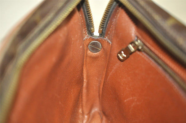 Authentic Louis Vuitton Monogram Marly Dragonne GM M51825 Clutch Bag Junk 3028K