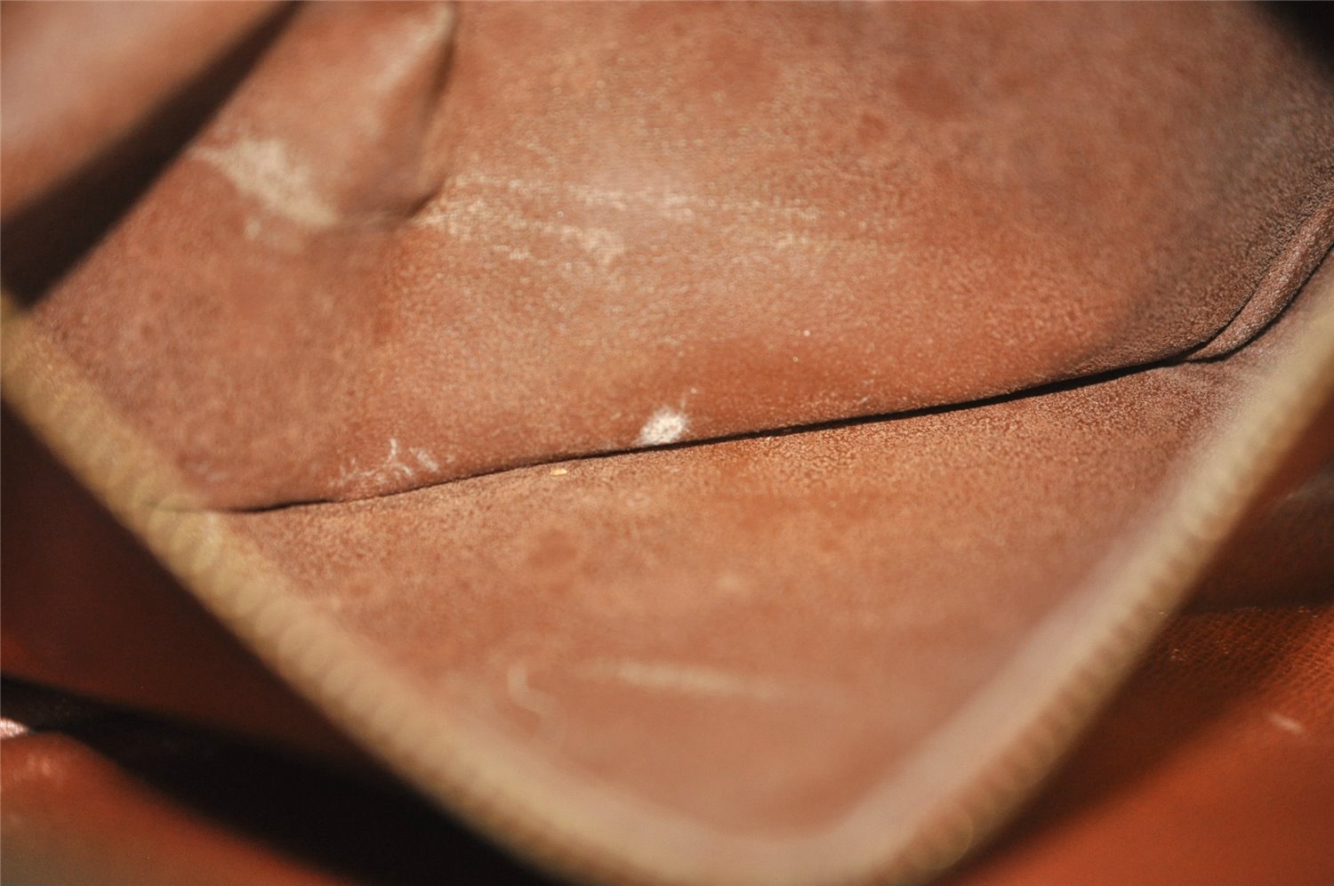 Authentic Louis Vuitton Monogram Marly Dragonne GM M51825 Clutch Bag Junk 3028K