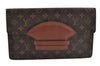 Authentic Louis Vuitton Monogram Chaillot Clutch Bag M51788 LV 3029J