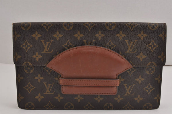 Authentic Louis Vuitton Monogram Chaillot Clutch Bag M51788 LV 3029J