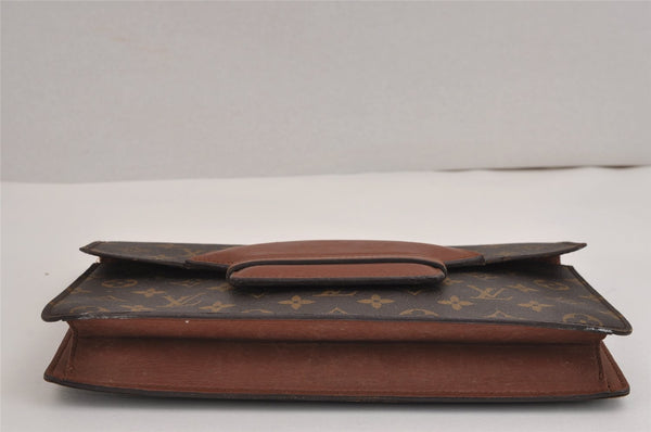 Authentic Louis Vuitton Monogram Chaillot Clutch Bag M51788 LV 3029J