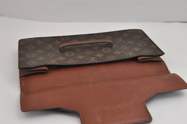 Authentic Louis Vuitton Monogram Chaillot Clutch Bag M51788 LV 3029J