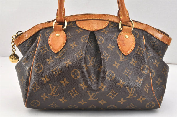 Authentic Louis Vuitton Monogram Tivoli PM Hand Tote Bag Purse M40143 LV 3029K