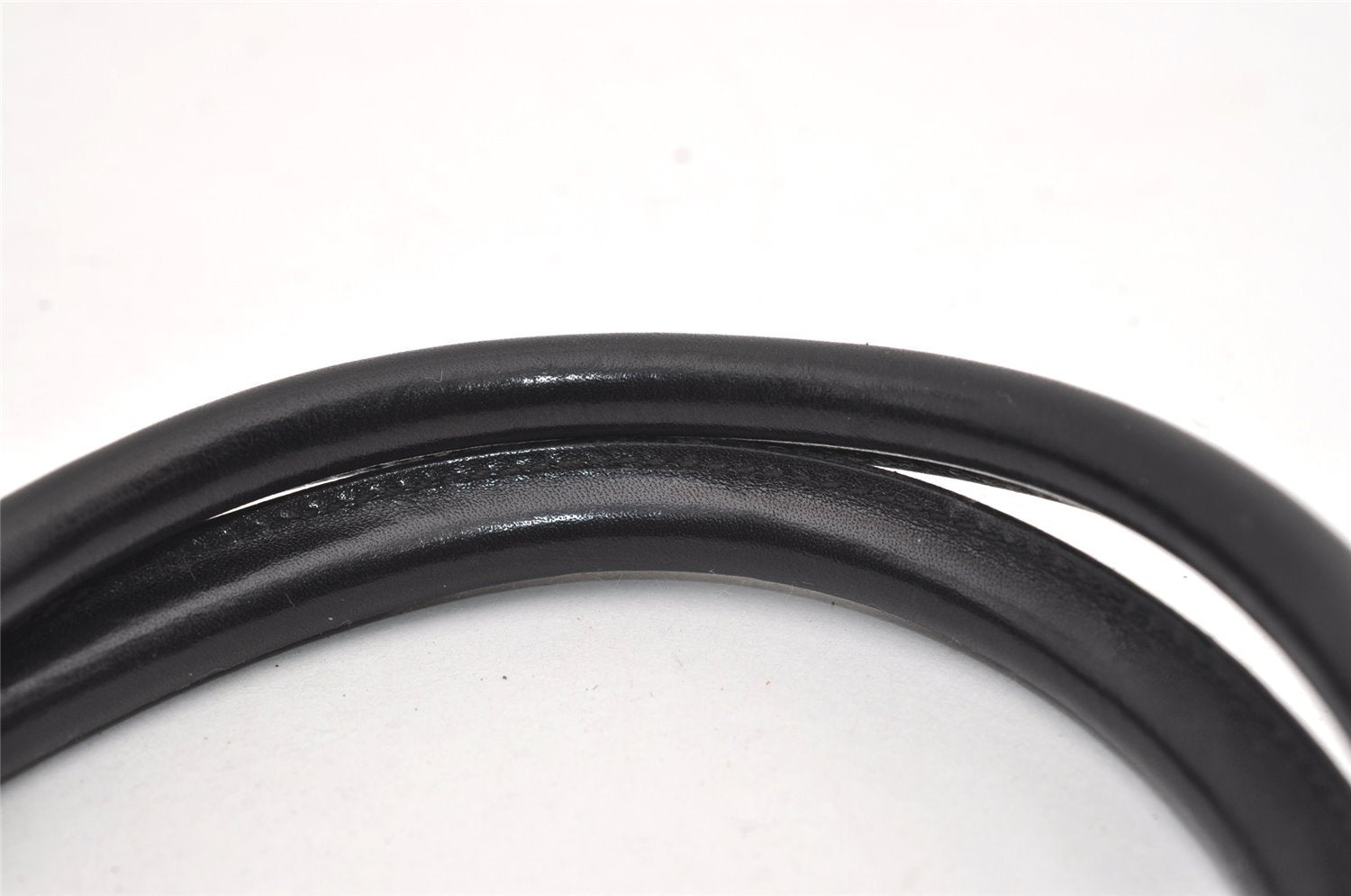 Authentic GUCCI Jackie Shoulder Tote Bag GG Canvas Leather 0021064 Black 3030J