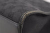 Authentic GUCCI Jackie Shoulder Tote Bag GG Canvas Leather 0021064 Black 3030J