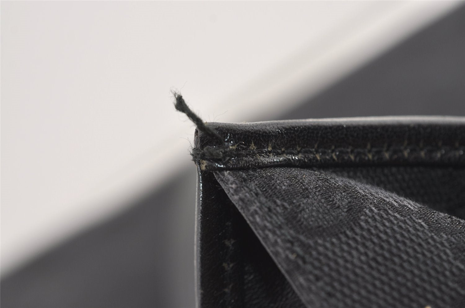 Authentic GUCCI Jackie Shoulder Tote Bag GG Canvas Leather 0021064 Black 3030J