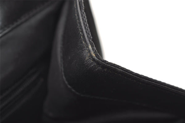 Authentic GUCCI Jackie Shoulder Tote Bag GG Canvas Leather 0021064 Black 3030J