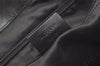 Authentic GUCCI Jackie Shoulder Tote Bag GG Canvas Leather 0021064 Black 3030J