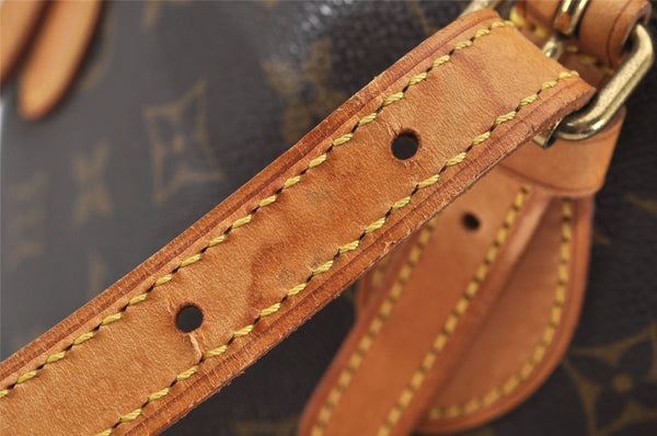 Authentic Louis Vuitton Monogram Bucket PM Shoulder Tote Bag M42238 LV 3030K