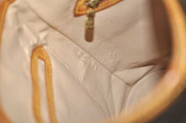 Authentic Louis Vuitton Monogram Bucket PM Shoulder Tote Bag M42238 LV 3030K