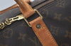 Authentic Louis Vuitton Monogram Keepall Bandouliere 45 M41418 Boston Bag 3031I