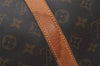 Authentic Louis Vuitton Monogram Keepall Bandouliere 45 M41418 Boston Bag 3031I
