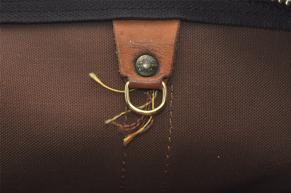 Authentic Louis Vuitton Monogram Keepall Bandouliere 45 M41418 Boston Bag 3031I