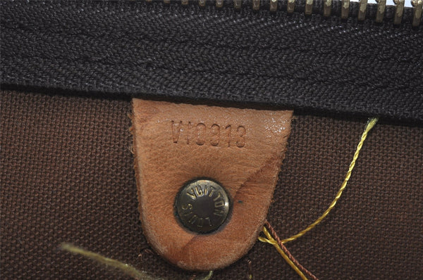 Authentic Louis Vuitton Monogram Keepall Bandouliere 45 M41418 Boston Bag 3031I