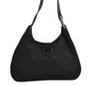 Authentic GUCCI Shoulder Hand Bag Purse Nylon Leather 0013767 Black 3031J