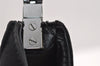Authentic GUCCI Shoulder Hand Bag Purse Nylon Leather 0013767 Black 3031J