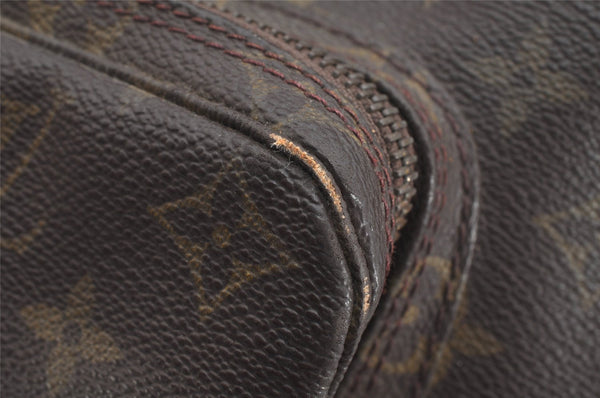 Authentic Louis Vuitton Monogram Montsouris GM Backpack M51135 LV Junk 3031K