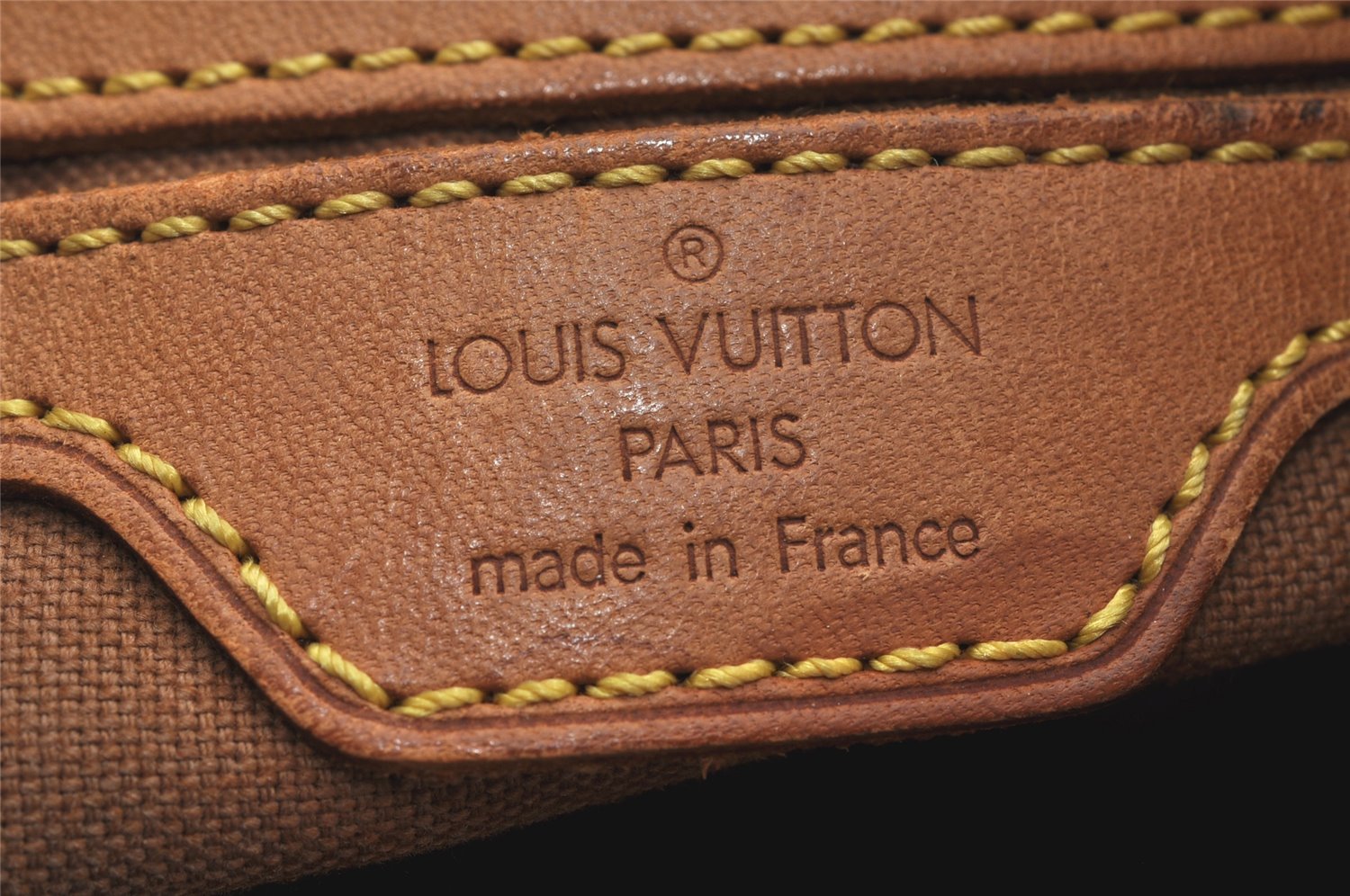Authentic Louis Vuitton Monogram Montsouris GM Backpack M51135 LV Junk 3031K