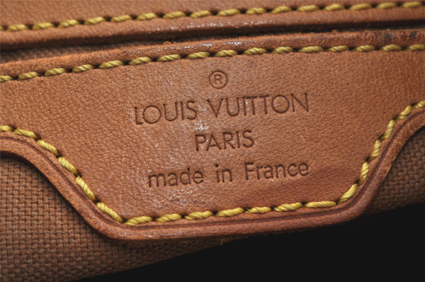 Authentic Louis Vuitton Monogram Montsouris GM Backpack M51135 LV Junk 3031K