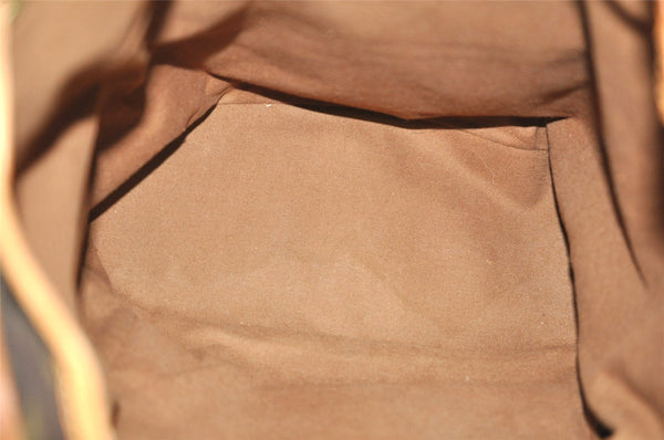 Authentic Louis Vuitton Monogram Montsouris GM Backpack M51135 LV Junk 3031K