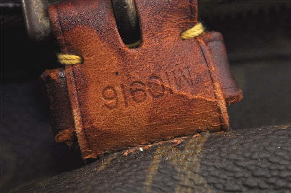 Authentic Louis Vuitton Monogram Montsouris GM Backpack M51135 LV Junk 3031K