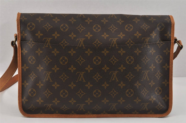 Authentic Louis Vuitton Monogram Gibeciere GM Shoulder Cross Bag M42246 LV 3032K