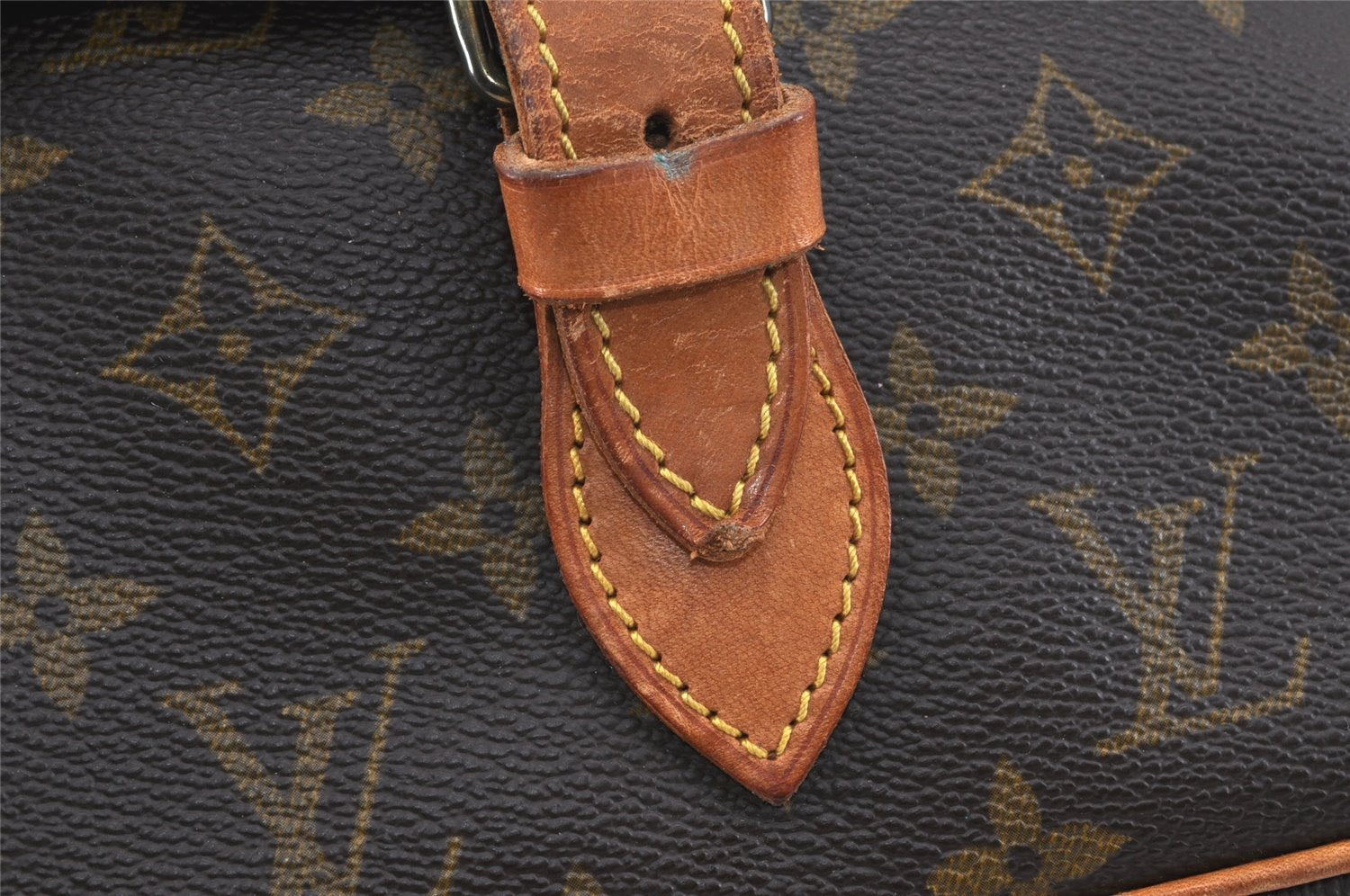 Authentic Louis Vuitton Monogram Gibeciere GM Shoulder Cross Bag M42246 LV 3032K