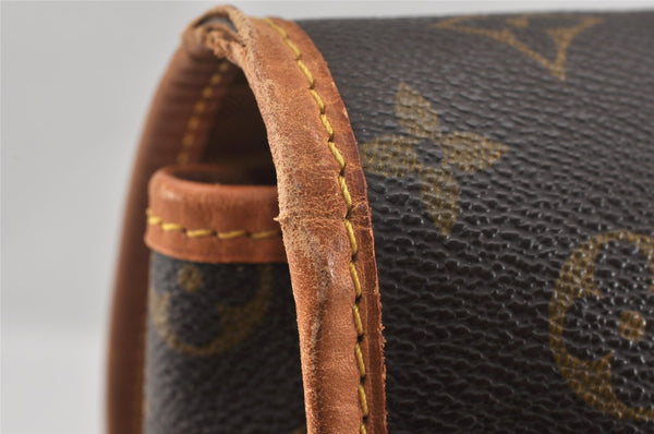 Authentic Louis Vuitton Monogram Gibeciere GM Shoulder Cross Bag M42246 LV 3032K