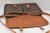 Authentic Louis Vuitton Monogram Gibeciere GM Shoulder Cross Bag M42246 LV 3032K
