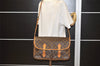 Authentic Louis Vuitton Monogram Gibeciere GM Shoulder Cross Bag M42246 LV 3032K